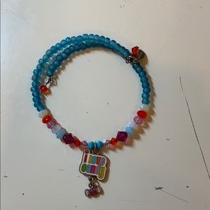 girls “i love candy” bracelet